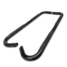 TAC 3" Gloss Black Side Steps Compatible with 2000-2006 Toyota Tundra Access Cab| Running Boards| Side Bars| Step Rails| Nerf Bars| Rocker Slider| Pickup Truck Accessories (2 PCS)