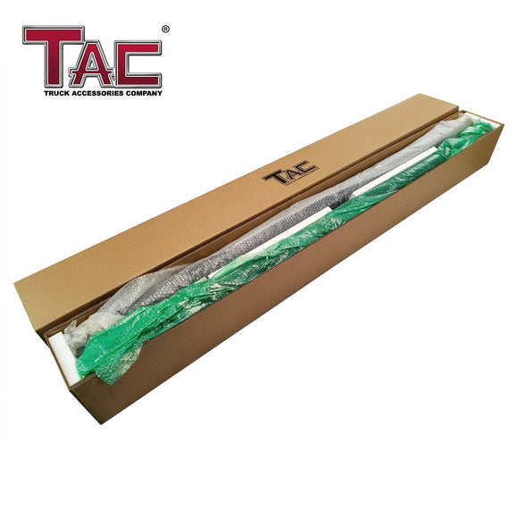 Fits 2020-2025 Jeep Gladiator JT| Running Boards| Side Steps| Nerf Bars| 4" Drop| Tubular Style| Fine Texture Black