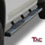 TAC Arrow Side Steps Running Boards Compatible with 2019-2024 Chevy Silverado/GMC Sierra 1500 | 2020-2024 2500/3500 Crew Cab Truck 5” Aluminum Texture Black Step Rails Nerf Bars Off-Road Accessories