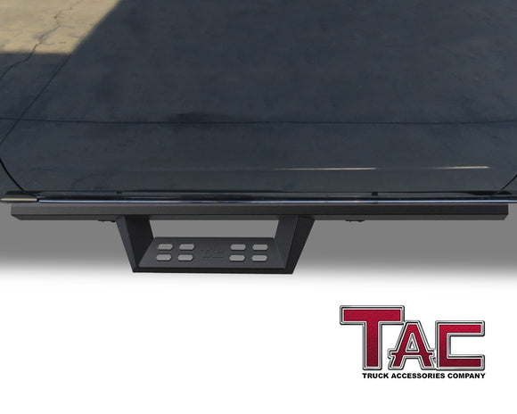 TAC Sniper Running Boards Compatible with 2021-2025 Ford Bronco 2 Door Truck Pickup 4" Drop Fine Texture Black Side Steps Nerf Bars Rock Slider Armor Off-Road Accessories (2pcs)