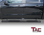 TAC Arrow Side Steps Running Boards Compatible with 2019-2024 Ford Ranger SuperCrew Cab Truck 5” Aluminum Texture Black Step Rails Nerf Bars Off-Road Accessories