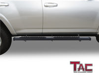 TAC Arrow Side Steps Running Boards Compatible with 2010-2024 Toyota 4Runner SUV 5” Aluminum Texture Black Step Rails Nerf Bars Lightweight Off Road Accessories 2Pcs