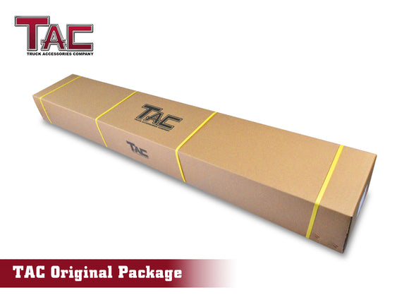 TAC Arrow Side Steps Running Boards Compatible with 2009-2018 Ram 1500 Crew Cab(Incl. 2019-2024 Ram 1500 Classic)|2010-2025 Ram 2500/3500/4500/5500 Crew Cab(Incl. Chassis Cab Diesel models) Truck 5" Aluminum Texture Black Step Rails Nerf Bars