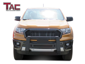 TAC Predator Modular Bull Bar Mesh Version For 2019-2023 Ford Ranger Truck Front Bumper Brush Grille Guard Nudge Bar - 0