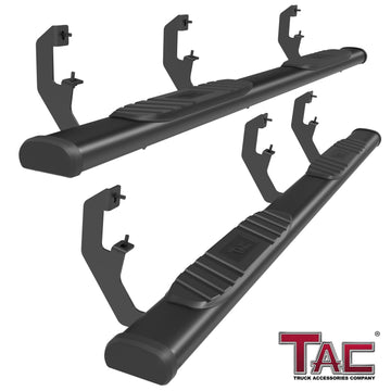 TAC Arrow Side Steps Compatible with 2019-2026 Chevy Silverado/GMC Sierra 1500 Double Cab|2020-2026 Silverado/Sierra 2500/3500 Double Cab(Excl. 2019 Silverado 1500 LD/2019 Sierra 1500 Limited) 5" Step Rails Running Boards