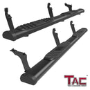 TAC Arrow Side Steps Running Boards Compatible with 2019-2023 Ford Ranger SuperCrew Cab Truck 5" Aluminum Texture Black Step Rails Nerf Bars Off-Road Accessories-1