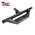 TAC Hitch Step Universal Fit 2" Rear Hitch Receivers with 4" Drop Heavy Duty Steel with Fine Texture Black Finish Lock Pin and Safety Clip Included