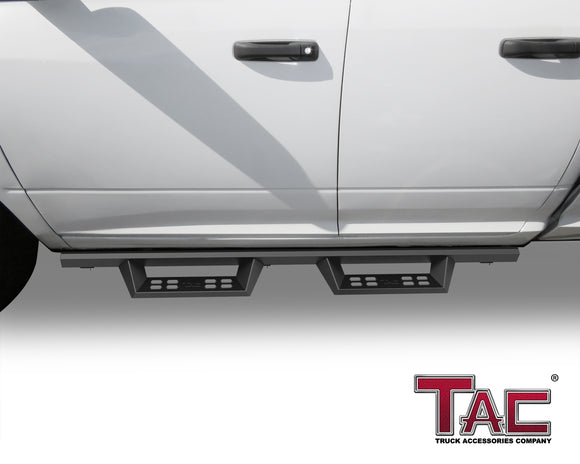 TAC Sniper Running Boards Fit 2009-2018 Dodge RAM 1500 Quad Cab (Incl. 2019-2024 Ram 1500 Classic)Side Steps Nerf Bars