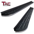 TAC Cobra Running Boards Compatible With 2022-2024 Jeep Grand Cherokee (Exclude 2022-2024 4xe Models) / 2021-2024 Jeep Grand Cherokee L SUV Side Steps Nerf Bars Step Rails Aluminum Black Off-Road City Exterior Accessories 2 pieces