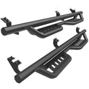 TAC Gen5 4"-Drop Running Boards Compatible with 2005-2023 Toyota Tacoma Double Cab| Side Steps Nerf Bars | Pickup Truck Off-Road Exterior Accessories | Fine Texture Black (2pcs)-1