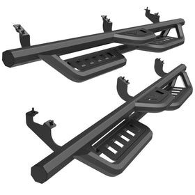 TAC Gen5 HD Running Boards W/T 4"-Drop Compatible with 2010-2024 Totyota 4Runner(Excl.2010-2013 SR5/2010-2024 Limited/2020-2021 Nightshade/2022-2024 TRD Sport)| Side Steps| Nerf Bar| Two-Stair| 2 pcs