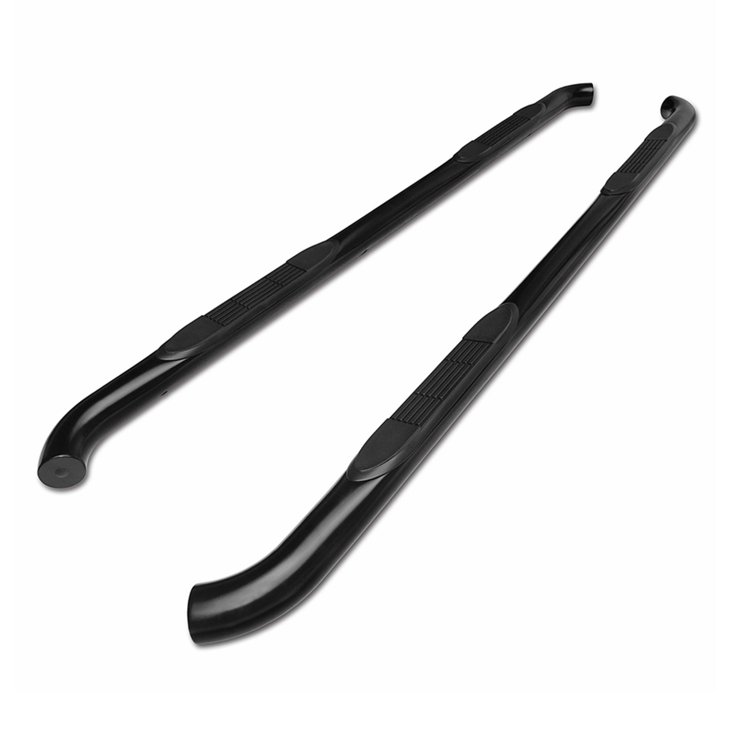 TAC 3" Gloss Black Side Steps Compatible with 2008-2012 Ford Escape | 2008-2011 Mazda Tribute | 2008-2010 Mercury Mariner| Running Boards| Side Bars| Step Rails| Nerf Bars| Rocker Slider| Pickup Truck Accessories (2 PCS)