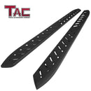 TAC Shark Running Boards Compatible With 2016-2023 Toyota Tacoma Access Cab 6" Truck Pickup Side Steps Nerf Bars Step Rails Off Road Exterior Accessories Fine Texture Black 2pcs-1