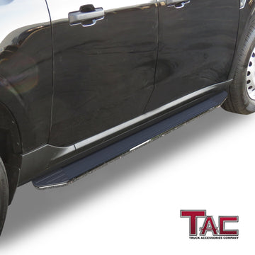 TAC Viewpoint Running Boards Compatible with 2022-2026 Ford Maverick/Maverick Hybrid Pickup Truck| 5.5 Inch Width| Side Steps| Nerf Bars| Step Rails| Aluminum| Black (2 PCS) - 0
