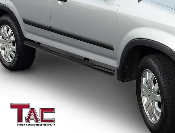 TAC 3" Gloss Black Side Steps Compatible with 2003-2011 Honda Element (Exclude SC model)| Running Boards| Side Bars| Step Rails| Nerf Bars| Rocker Slider| Pickup Truck Accessories (2 PCS)