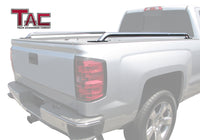 TAC Bed Rails Compatible with 1999-2016 Ford F250/F350/F450/550 Super Duty 6.5' Standard Bed 304 Stainless Steel Truck Side Rails -1 Pair