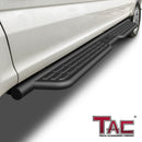 TAC SUMMIT Running Boards Compatible with 2015-2026 F150 Supercrew Cab| 2022-2026 F150 Lightning EV| 2017-2026 Super Duty Crew Cab| Side Steps| Nerf Bars| Step Rails| Exterior Accessories| Black(2pcs)-2