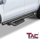 TAC Gen5 Running Boards Compatible with 2019-2026 Ford Ranger Supercrew Cab| 4" Drop Side Steps Nerf Bars | Pickup Truck Off-Road Exterior Accessories | Fine Texture Black (2pcs)-2