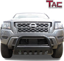 TAC Bull Bar Compatible with 2022-2026 Nissan Frontier Pickup Truck 3” Black Front Bumper Grille Guard Brush Guard-2