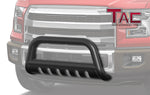 TAC Bull Bar Fit 1998-2012 Ford Ranger/Ranger Edge (Excluded STX Model) Pickup Truck 2.5” Black Front Bumper Grille Guard Brush Guard