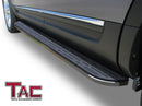 TAC Cobra Running Boards Compatible With 2011-2019 Ford Explorer SUV Side Steps Nerf Bars Step Rails Aluminum Black Off-Road City Exterior Accessories 2 pieces one pair-3