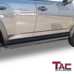 TAC Cobra Running Boards Compatible With Toyota 4Runner 2010-2013 SR5/ 2010-2023 Limited/2020-2021 Nightshade Edition / 2022-2023 TRD Sport SUV Side Steps Nerf Bars Step Rails Aluminum Black Off-Road