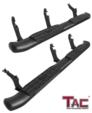TAC Side Steps Running Boards Compatible with 2021-2026 Ford Bronco 4 Door (Not for Bronco Sport) SUV 4.25" Texture Black Side Bars Nerf Bars Off Road Accessories (2pcs)