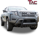 TAC Bull Bar Compatible with 2022-2026 Nissan Frontier Pickup Truck 3” Black Front Bumper Grille Guard Brush Guard-3