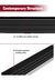 TAC Running Boards Fit 2005-2010 Toyota Sienna (Plastic Cover Under Floor Panel Must be Cut) Aluminum Black Side Steps Nerf Bars Step Rails Running Boards Rock Panel Off Road Exterior Accessories 2PCS