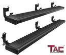 TAC Spear Running Boards Compatible with 2009-2018 Dodge Ram 1500|2010-2025 2500 3500 Crew Cab (Incl. 2019-2024 Ram 1500 Classic) 6" Side Steps Nerf Bar Truck Accessories Texture Black Lightweight 2Pcs-1