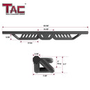 TAC Gen5HD Running Boards W/T 4"-Drop Compatible with 2009-2018 Ram1500 Crew Cab| 2010-2026 Ram2500/3500/4500/5500 Crew Cab(Excl. Chassis Cab Diesel Models) Truck| Side Steps| Nerf Bar| Two-Stair-4