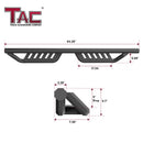TAC Gen5 Running Boards Compatible with 2010-2024 4Runner(Excl.2010-2013 SR5/2010-2024 Limited/2020-2021 Nightshade/2022-2024 TRD Sport)| 4"-Drop Side Steps Nerf Bars | Truck Exterior Accessories-3