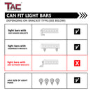 TAC Roof Rack Compatible with 2024-2026 Tacoma Double Cab Truck Cross Bar Cargo Canoe Bike Kayak Snowboard Luggage Upper Storage Carrier Truck Outdoors Gear-3