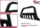 TAC Bull Bar Compatible with 2022-2026 Nissan Frontier Pickup Truck 3” Black Front Bumper Grille Guard Brush Guard-4
