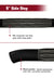 TAC Gloss Black 5" Oval Bend Side Steps For 2005-2022 Toyota Tacoma Double Cab | Running Boards | Nerf Bar | Side Bar