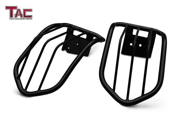 TAC Tail Rear Light Guards Cover Protector Fit 2007-2014 Toyota FJ Cruiser TLG Black Taillight 1 Pair