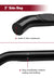 For 1995-1999 Chevy Tahoe/GMC Yukon 4 Door 3" Black Side Step Rails Nerf Bars