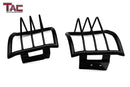TAC Tail Rear Light Guards Cover Protector Fit 2007-2014 Toyota FJ Cruiser TLG Black Taillight 1 Pair-6