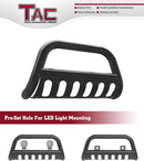 TAC Bull Bar Compatible with 2022-2026 Nissan Frontier Pickup Truck 3” Black Front Bumper Grille Guard Brush Guard-6