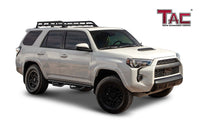 Fits 2010-2024 Toyota 4Runner(Excl.2010-2013 SR5/2010-2024 Limited/2020-2021 Nightshade Edition/2022-2024 TRD Sport)| Running Boards| Side Steps| Nerf Bars| 4" Drop| Tubular Style| Fine Texture Black