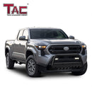 TAC Gloss Black 3" Bull Bar For 2024-2025 Toyota Tacoma Truck Front Bumper Brush Grille Guard Nudge Bar-3