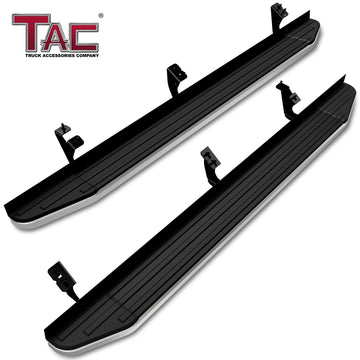 TAC Viewpoint Running Boards Compatible with 2025-2026 Toyota 4Runner SUV| 5.5 Inch Width| Side Steps| Nerf Bars| Step Rails| Aluminum| Black (2 PCS)