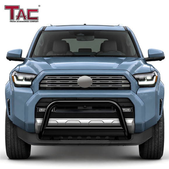 TAC Bull Bar Fits 2025-2026 Toyota 4Runner 3" Black Front Grille Brush Guard Offroad