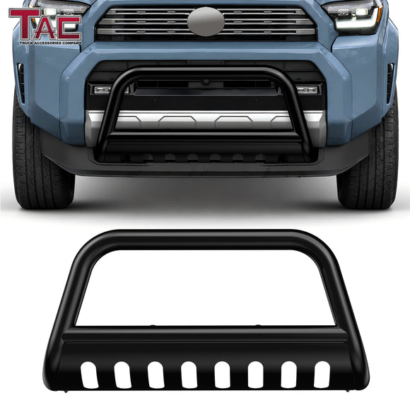 TAC Bull Bar Fits 2025-2026 Toyota 4Runner 3" Black Front Grille Brush Guard Offroad