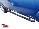 TAC 3" Gloss Black Side Steps Compatible with 2004-2010 Dodge Durango | 2006-2010 Chrysler Aspen| Running Boards| Side Bars| Step Rails| Nerf Bars| Rocker Slider| Pickup Truck Accessories (2 PCS)-2