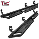 TAC Fort Running Boards Compatible with 2015-2026 Chevy Colorado/GMC Canyon Crew Cab |Side Steps |Nerf Bars |Off-Road Pickup Truck Exterior Accessories |Carbon Steel Fine Texutre Black 2PCS-1