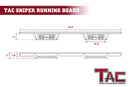TAC Sniper Running Boards Fit 2009-2018 Dodge RAM 1500 Quad Cab (Incl. 2019-2024 Ram 1500 Classic)Side Steps Nerf Bars-9