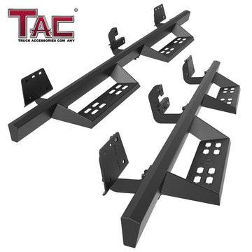 TAC Sniper Running Boards Fit 2019-2026 Ram 1500 Quad Cab(Excl. 2019-2024 Ram 1500 Classic) Truck Pickup 4" Fine Texture Black Side Steps Nerf Bars 2pcs