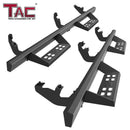 TAC Sniper Running Boards Compatible with 2019-2025 Ford Ranger SuperCrew Cab Truck Pickup 4" Drop Fine Texture Black Side Steps Nerf Bars Rock Slider Armor Off-Road Accessories (2pcs)-1