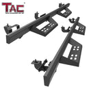 TAC Sniper Running Boards Compatible with 2020-2025 Jeep Gladiator Truck Pickup 4" Drop Fine Texture Black Side Steps Nerf Bars Rock Slider Armor Off-Road Accessories (2pcs)-1